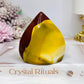 Mookaite Jasper Carved Flame 8.5cm