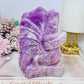 Collectors Piece ~ Large High Grade Kunzite Dragon & Castle 13cm 793g