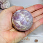 Pink Tourmaline Sphere on Stand 206g