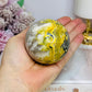 Large Bumblebee Jasper Sphere on Stand 383g