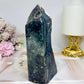 Large Grape Agate Tower 14cm 441g