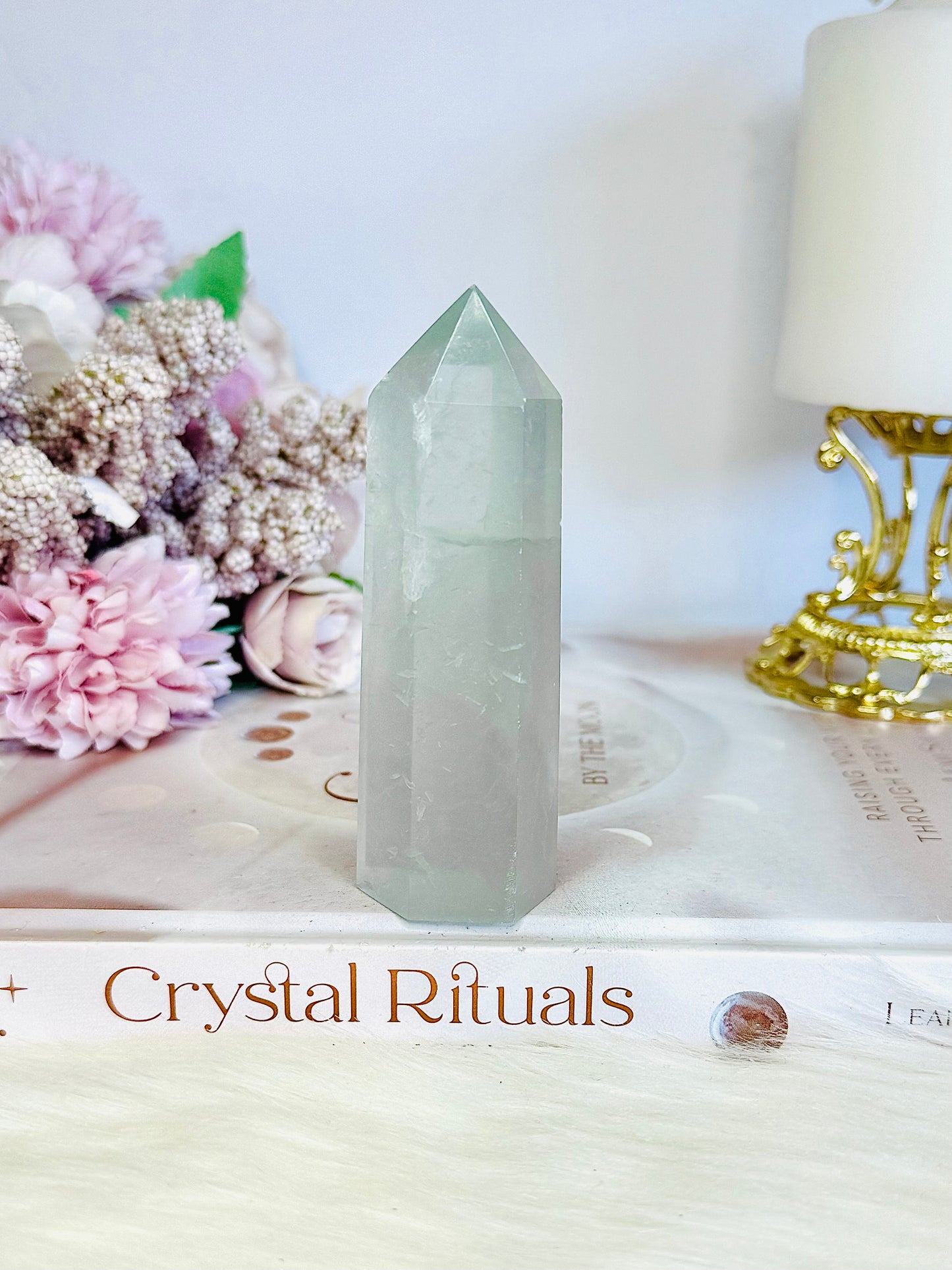 Chunky Pastel Fluorite Tower 9cm