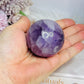 High Grade Amethyst Sphere on Stand 212g
