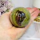 Money Agate Sphere on Stand 278g