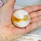 Carnelian Sphere on Stand 119g