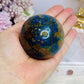 Azurite Sphere on Stand 303g