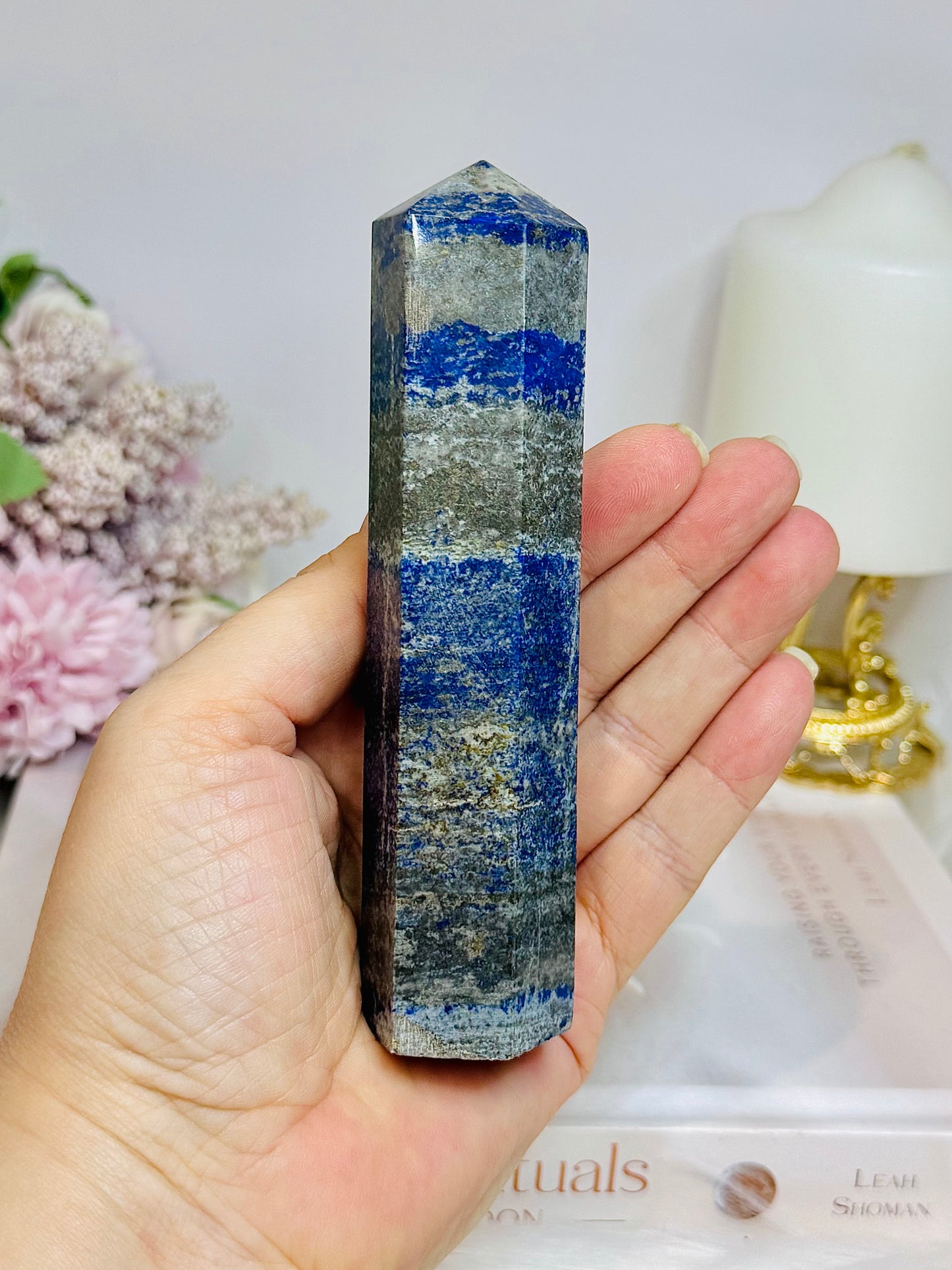 Lapis Lazuli Chunky Tower 13cm