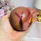 Large Mookaite Jasper Sphere on Stand 494g