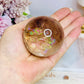 High Grade Smokey Quartz Sphere Full of Rainbows on Stand 307g