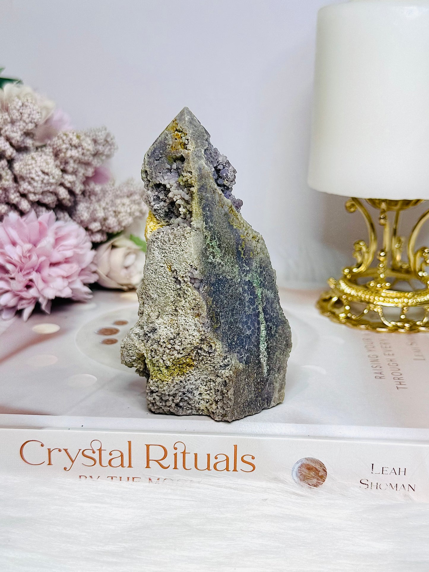 Grape Agate Tower | Freeform 10.5cm 208g