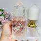 High Grade AAA Clear Quartz Large Chunky Tower From Brazil 15.5cm 956g