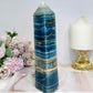 Large Natural Blue Onyx Generator | Tower 20cm