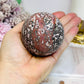 Leopard Skin Jasper Sphere on Stand 318g
