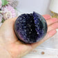 Large Druzy Amethyst Sphere on Stand 386g