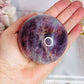 The Most Magical Large Lavender Star Rose Quartz Sphere with Flash On Stand 402grams