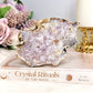 Pink Amethyst Druzy Slab 12cm