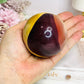 Large Mookaite Jasper Sphere on Stand 392g