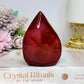 Mookaite Jasper Carved Flame 9cm