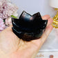 Smokey Quartz Carved Lotus Bowl 7.5cm