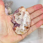 High Grade Amethyst X Flower Agate Druzy Freeform 8cm