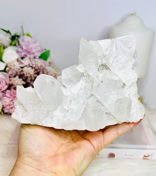 Large Natural Clear Quartz Specimen 742g