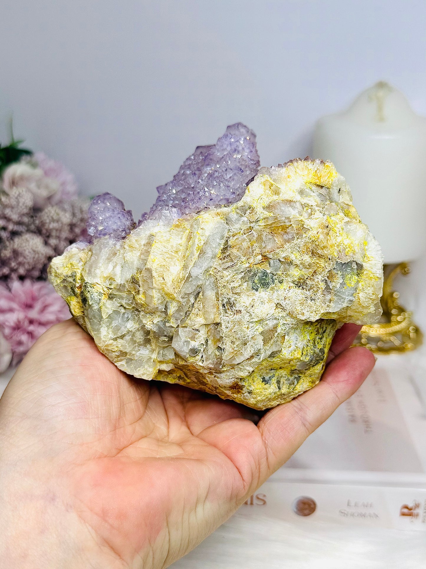 Large Natural Spirit Quartz Specimen 717g