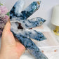 Moss Agate Druzy 5 Point Tower 22cm 638g