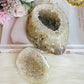Fabulous Large Natural Druzy Agate Jewellery Box Geode 463grams