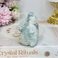 Blue Celestite Cluster Freeform 6.5cm
