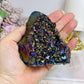 Aura Titanium Quartz Cluster 328g 9cm