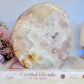 Classy & Fabulous Large 15cm 1.05KG Druzy Pink Amethyst Slab | Freeform From Brazil