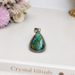 Chrysocolla Sterling Silver Pendant