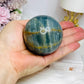 Blue Onyx Sphere on Stand 350g