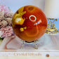 ⚜️ SALE ⚜️ Large 1.27KG Mookaite Jasper Sphere On Stand