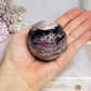 High Grade Pink Tourmaline Sphere On Stand 280g