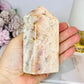 Chunky Pink Amethyst Druzy Tower 11cm 460g