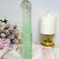 Large Watermelon Fluorite Tower 21.5cm