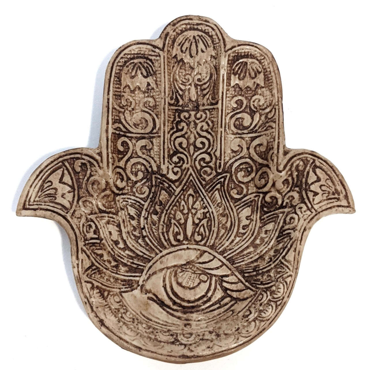 Large 18cm Resin Hamsa Hand