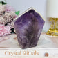 Large Chevron | Dream Amethyst Chunky Point 424g