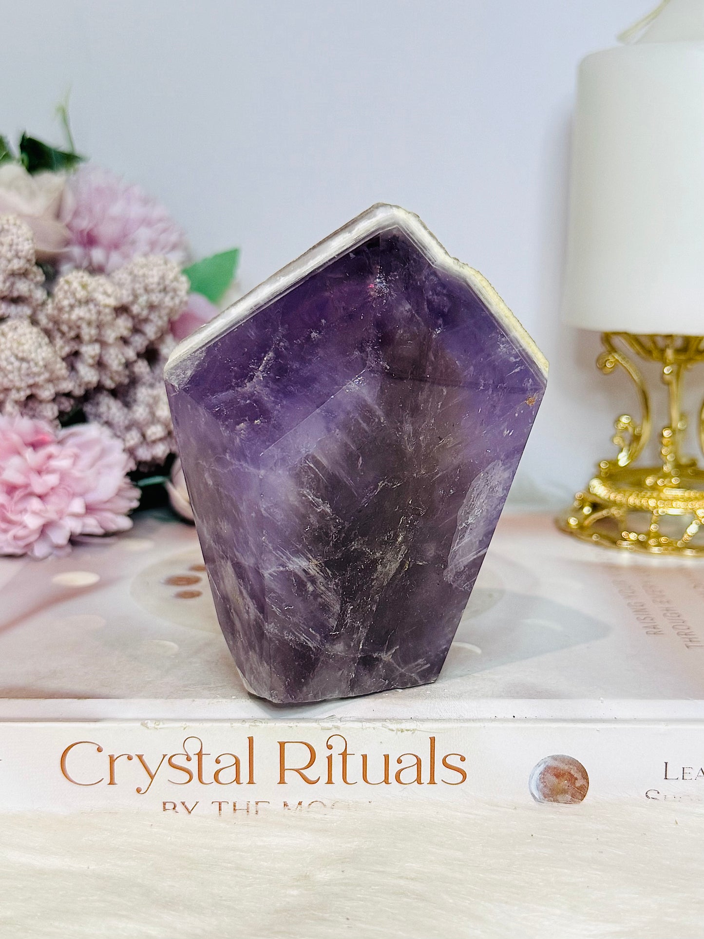 Large Chevron | Dream Amethyst Chunky Point 424g