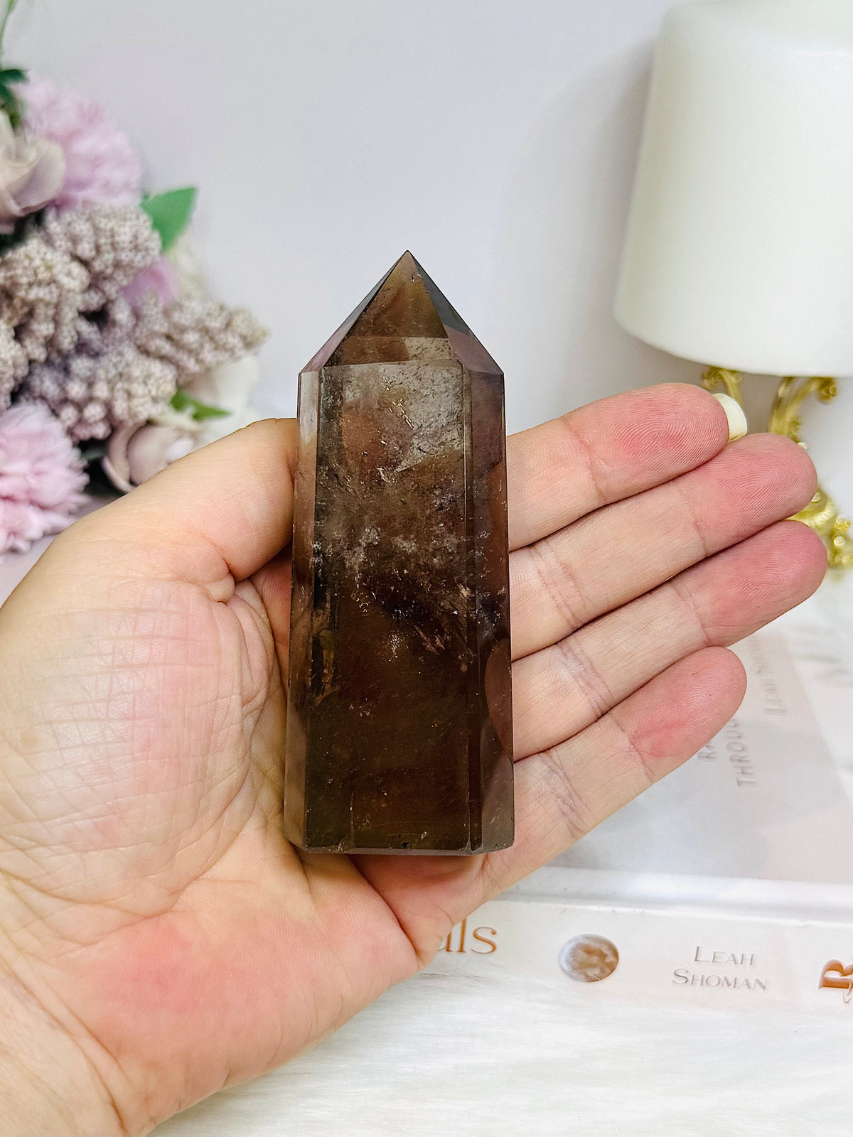 Smokey Quartz Chunky Tower 9cm