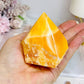 Orange Calcite Top Polished Point 277g