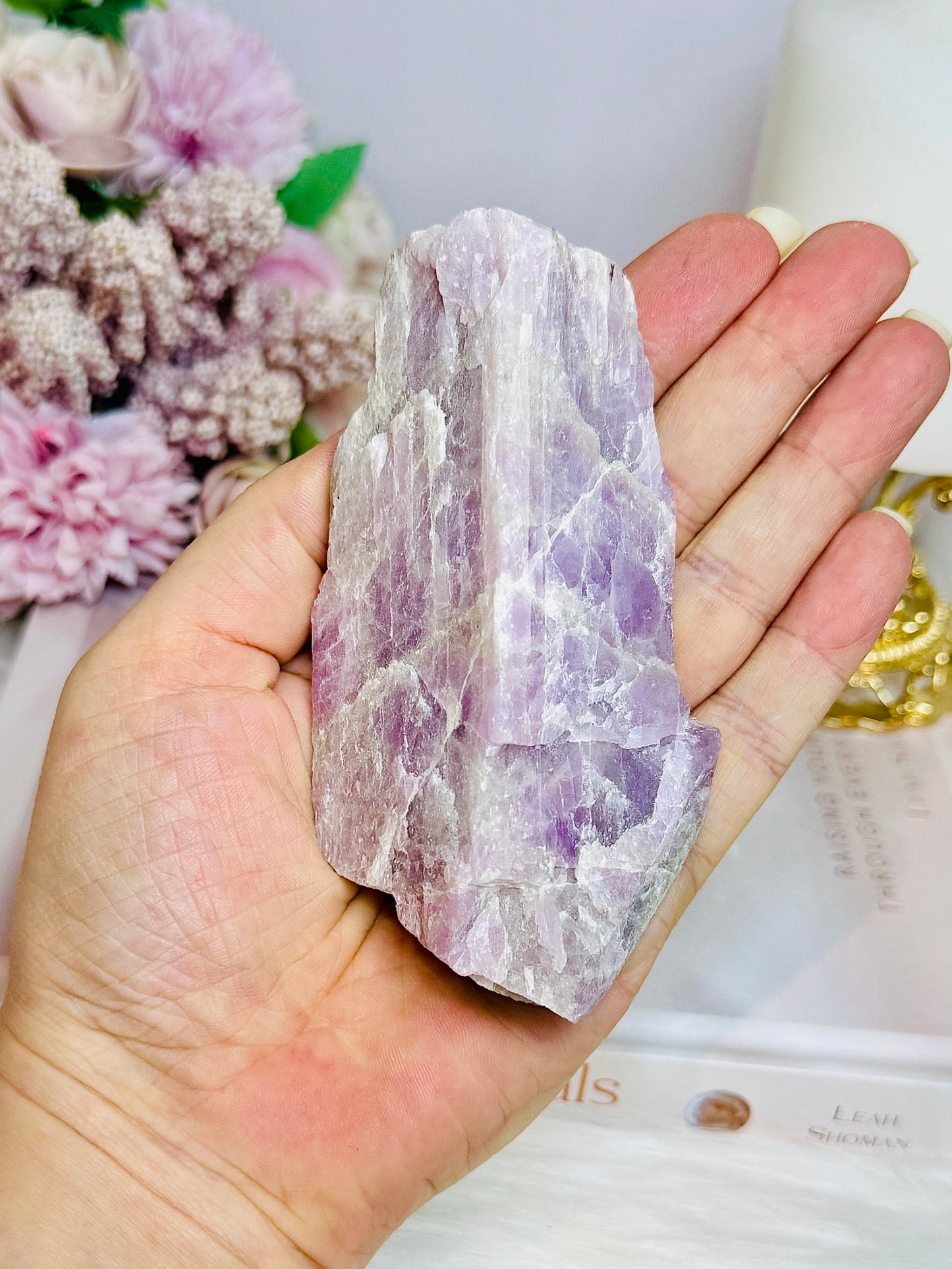 Large Natural Kunzite Specimen 11cm