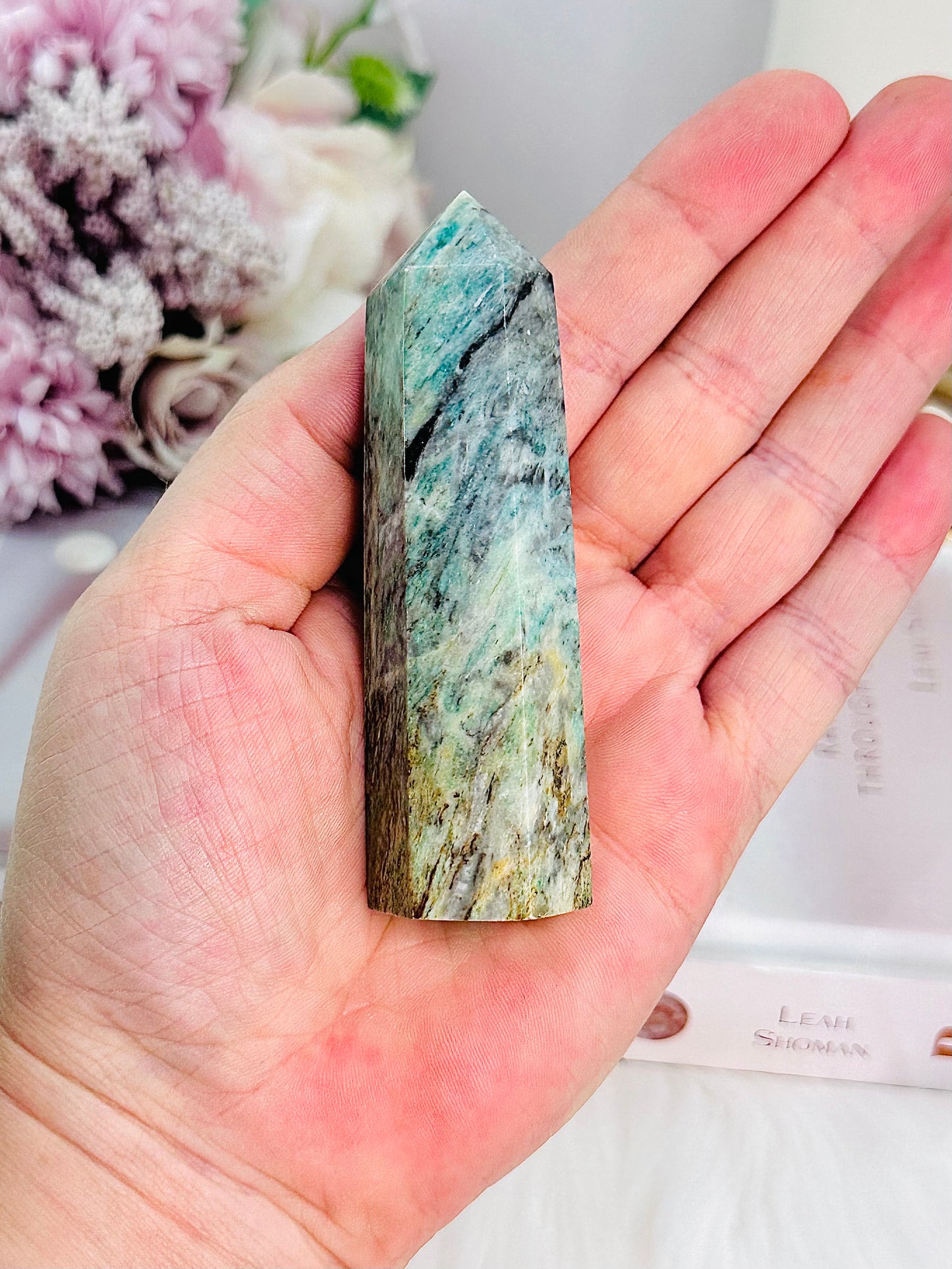 Gorgeous Amazonite Tower 9.5cm Tall