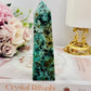 Perfect African Turquoise Tower 13cm