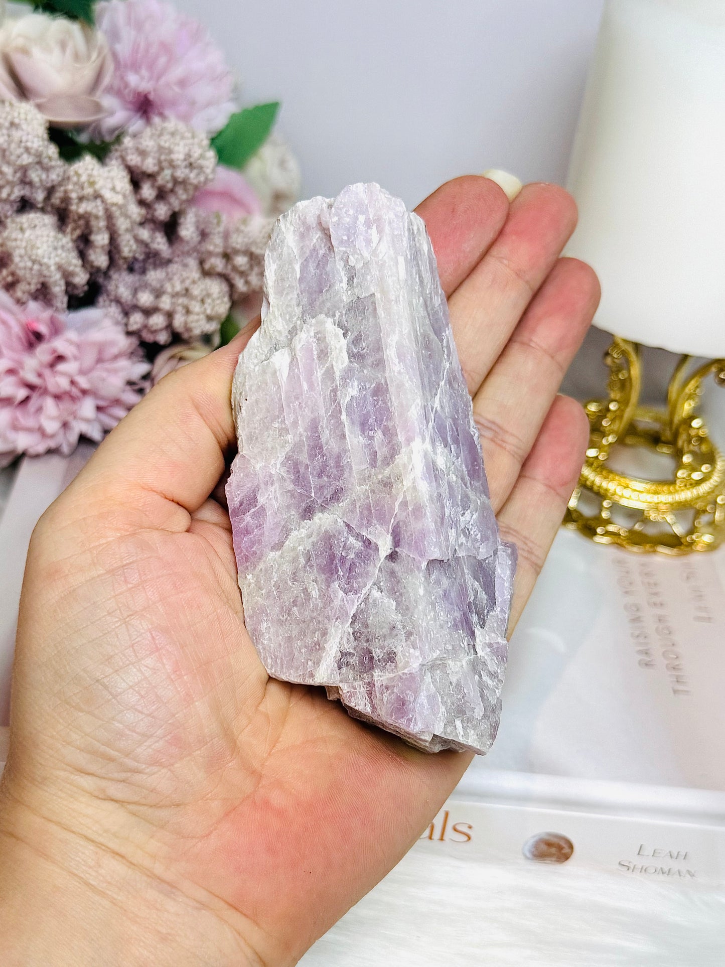 Large Natural Kunzite Specimen 11cm