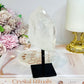 Natural Clear Quartz Point On Stand 14cm