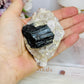 Natural Large Black Tourmaline on Matrix 216g