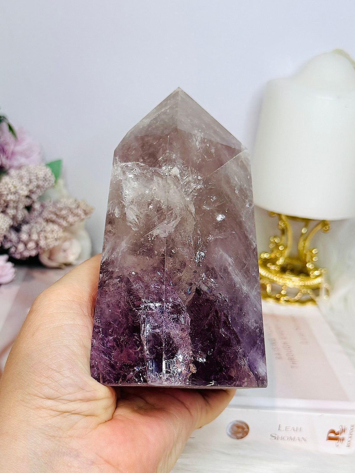 Large Chunky Phantom Amethyst Tower 13.5cm 797g