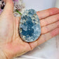 Blue Celestite Crystal Egg 7cm